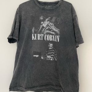 Vintage wash Kurt Cobain t-shirt